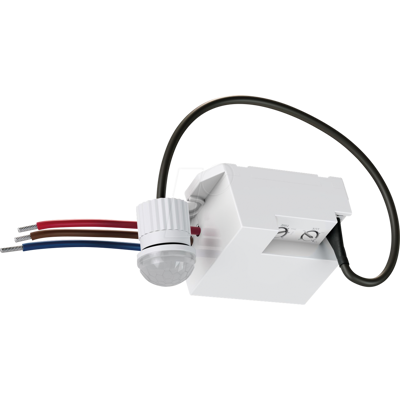 GOOBAY 79604 - Detector de movimiento IR 360° mini, empotrado, hasta 8m de alca GOOBAY 79604 - Detector de movimiento IR 360° mini, empotrado, hasta 8m de alca