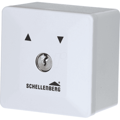 Interruptor de llave Schellenberg - Control manual para portón eléctrico - IP54 Interruptor de llave Schellenberg - Control manual para portón eléctrico - IP54