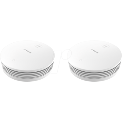 BOSCH SMART HOME BSH 8750002142X2 - Dispositivo de alarma de humos II, 2 piezas BOSCH SMART HOME BSH 8750002142X2 - Dispositivo de alarma de humos II, 2 piezas