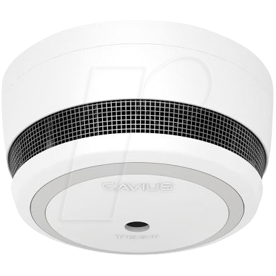 CAVIUS 2106 - Detector de humo - Inalámbrico, 10 años de batería - Seguridad en casa CAVIUS 2106 - Detector de humo - Inalámbrico, 10 años de batería - Seguridad en casa
