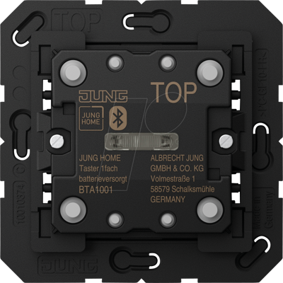 JUNG JG BTA1001 - Pulsador Bluetooth, uso simple, funcionamiento por baterí JUNG JG BTA1001 - Pulsador Bluetooth, uso simple, funcionamiento por baterí