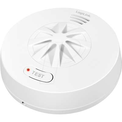 LOGILINK SC0232 - Detector de calor, batería de 10 años, blanco LOGILINK SC0232 - Detector de calor, batería de 10 años, blanco