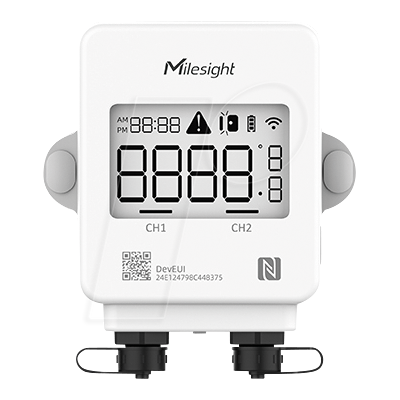 Milesight TS302 - Sensor de temperatura LoRaWAN dual RTD - Tipo de producto Milesight TS302 - Sensor de temperatura LoRaWAN dual RTD - Tipo de producto