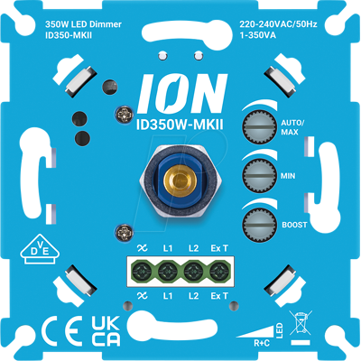 ION INDUSTRIES ION 90100030 - LED dimmer 350 vatios ION INDUSTRIES ION 90100030 - LED dimmer 350 vatios