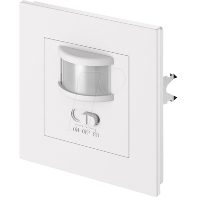 GOOBAY 79603 - Detector de movimiento, 160°, empotrado, blanco GOOBAY 79603 - Detector de movimiento, 160°, empotrado, blanco