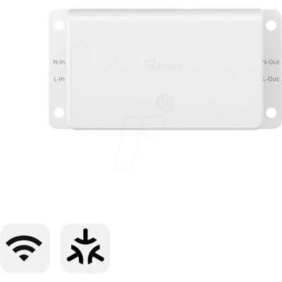 SONOFF SON BASIC-1GS - Actuador de conmutación de 1 canal, Matter a través de Wi-Fi SONOFF SON BASIC-1GS - Actuador de conmutación de 1 canal, Matter a través de Wi-Fi