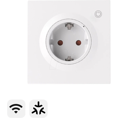 SONOFF SON WS01TPF-E - Toma de corriente de pared, tipo F, de Matter a través de Wi-Fi SONOFF SON WS01TPF-E - Toma de corriente de pared, tipo F, de Matter a través de Wi-Fi