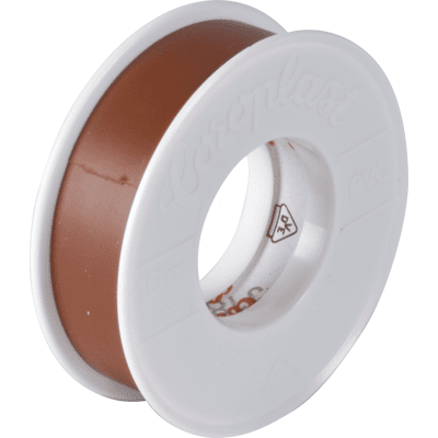 COROPLAST CORO 1665 - VDE Electrical insulation tape, 10 m, 15 mm, brown COROPLAST CORO 1665 - VDE Electrical insulation tape, 10 m, 15 mm, brown