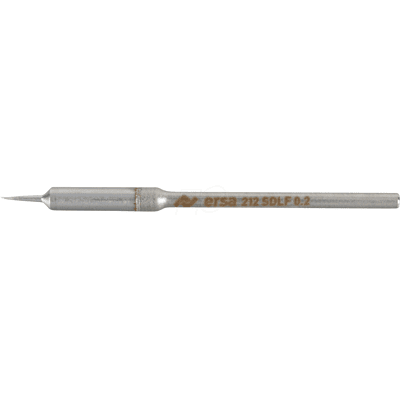 ERSA 212 SD - Punta para soldar 0212SDLF, 0,2 mm, forma de barra, recta ERSA 212 SD - Punta para soldar 0212SDLF, 0,2 mm, forma de barra, recta
