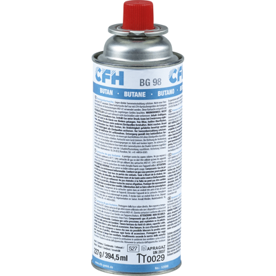 CFH 52098 - Cartucho de gas butano BG 98, 227 g (bayoneta) CFH 52098 - Cartucho de gas butano BG 98, 227 g (bayoneta)