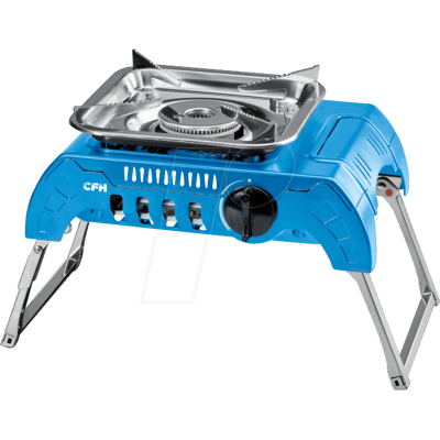 CFH 52425 - Cocina de gas DELUXE GK425, para cartuchos atornillados CFH 52425 - Cocina de gas DELUXE GK425, para cartuchos atornillados