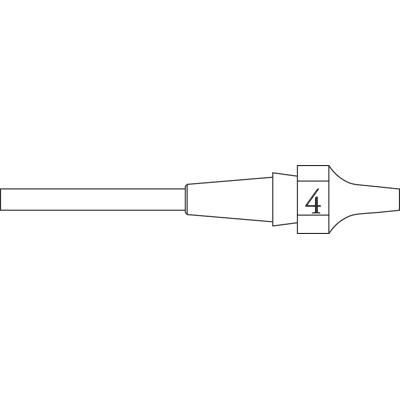 WELLER SPITZE XDSL 5 - Punta desoldadora XDSL 5, 2,5 mm, redondo, recto WELLER SPITZE XDSL 5 - Punta desoldadora XDSL 5, 2,5 mm, redondo, recto