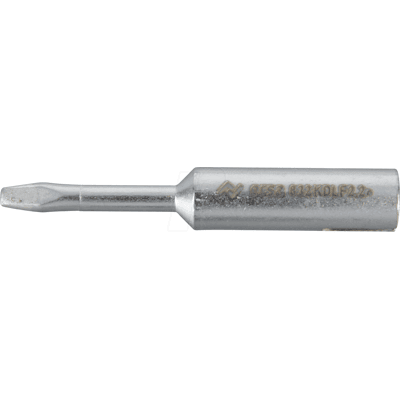 ERSA SPITZE 832KDLF - Punta para soldar 0832KDLF, 2,2 mm, forma de cincel, recta ERSA SPITZE 832KDLF - Punta para soldar 0832KDLF, 2,2 mm, forma de cincel, recta