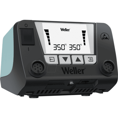 WELLER WT2 - Estación de soldadura, WT2M, 150 W, 2 canales, DES WELLER WT2 - Estación de soldadura, WT2M, 150 W, 2 canales, DES