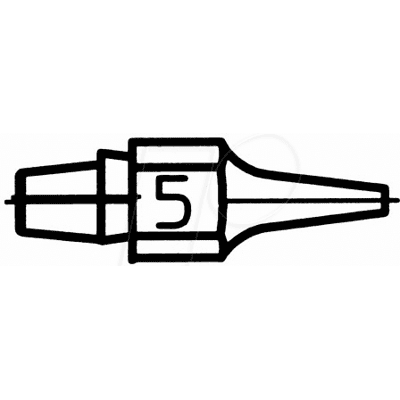 WELLER 51314500 - Punta de desoldado DX 115, 1,9 mm, redonda, recta WELLER 51314500 - Punta de desoldado DX 115, 1,9 mm, redonda, recta