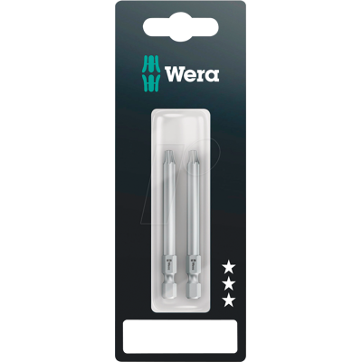 WERA 05073073001 - TORX® BO Bits, TX 40 x 70 mm, 2 piezas WERA 05073073001 - TORX® BO Bits, TX 40 x 70 mm, 2 piezas