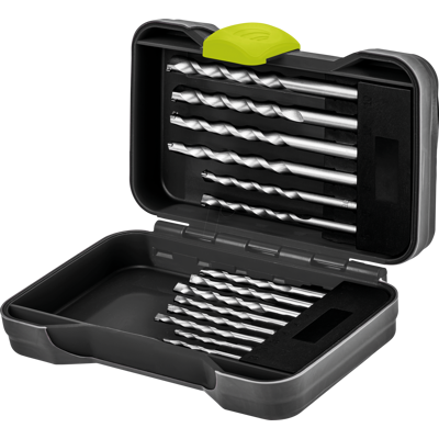 GOOBAY 77849 - Juego de taladro de piedra 15 piezas en caja de transporte, Ø 3 GOOBAY 77849 - Juego de taladro de piedra 15 piezas en caja de transporte, Ø 3