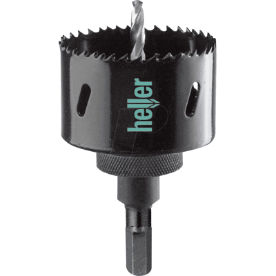 HELLER LOS 68MM HEX - Sierra de corona con alojamiento, 68 mm, HSS bimetal, hexagonal, HELLER LOS 68MM HEX - Sierra de corona con alojamiento, 68 mm, HSS bimetal, hexagonal,