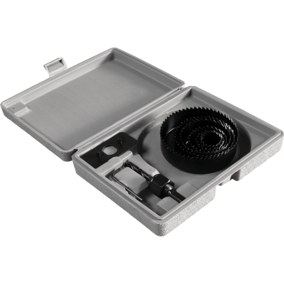 MC-POWER MCP 1533901 - Juego de coronas, 9 piezas, 25-89 mm MC-POWER MCP 1533901 - Juego de coronas, 9 piezas, 25-89 mm