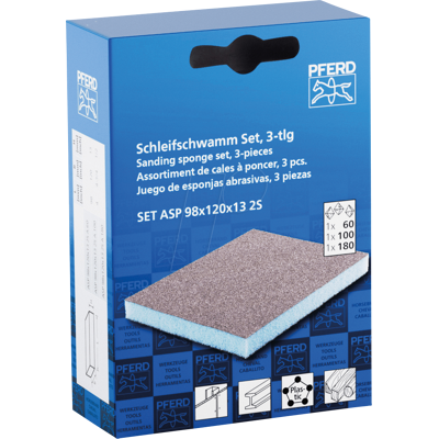 PFERD TOOLS PFERD 44698011 - SET DE abrasivos flexibles ASP 98x120x13 2S.. PFERD TOOLS PFERD 44698011 - SET DE abrasivos flexibles ASP 98x120x13 2S..