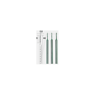 PROXXON 28852 - Brocas de acero, acero vanadio de tungsteno, 0,8 mm, 3 piezas PROXXON 28852 - Brocas de acero, acero vanadio de tungsteno, 0,8 mm, 3 piezas