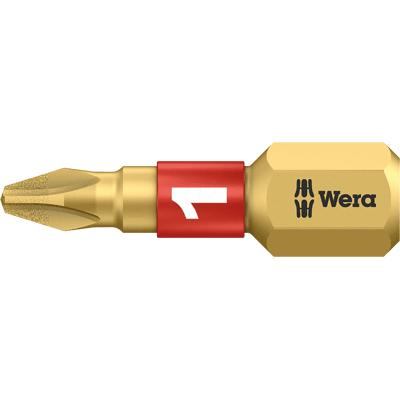 WERA 05056400001 - Punta de ranura en cruz (PH), 1 x 25 mm, torsión, diamant WERA 05056400001 - Punta de ranura en cruz (PH), 1 x 25 mm, torsión, diamant