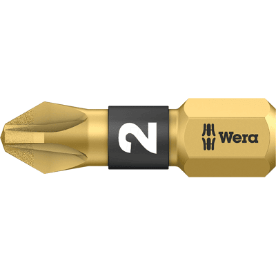 WERA 05056702001 - Bit Phillips (PZ), 2 x 25 mm, Torsión, Diamante WERA 05056702001 - Bit Phillips (PZ), 2 x 25 mm, Torsión, Diamante