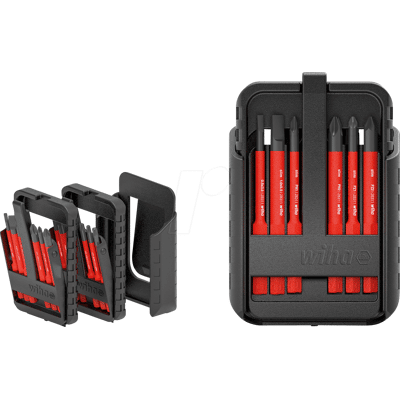 WIHA 43161 - Juego de brocas slimBit eléctrico, 12 piezas, TORX, TORX PLUS WIHA 43161 - Juego de brocas slimBit eléctrico, 12 piezas, TORX, TORX PLUS