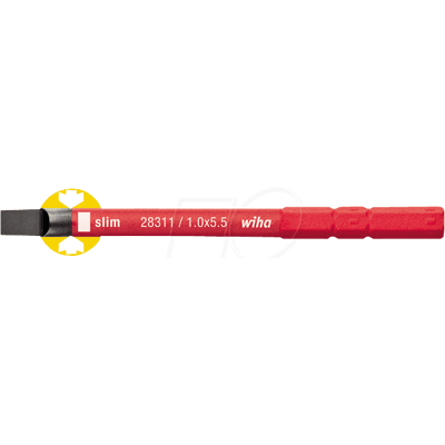 WIHA 34581 - Broca ranurada, 5,5 x 75 mm, SoftFinish® Electric slimBit WIHA 34581 - Broca ranurada, 5,5 x 75 mm, SoftFinish® Electric slimBit