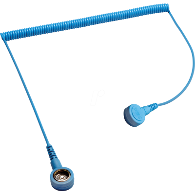WELLER WE T0051403899 - Pulsera ESD, plástico, correa de puesta a tierra, con cab WELLER WE T0051403899 - Pulsera ESD, plástico, correa de puesta a tierra, con cab