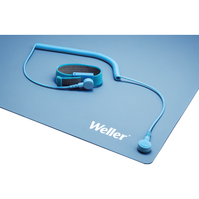 WELLER WE T0051403699 - Alfombrilla para DES, juego, azul, 900 x 600 WELLER WE T0051403699 - Alfombrilla para DES, juego, azul, 900 x 600
