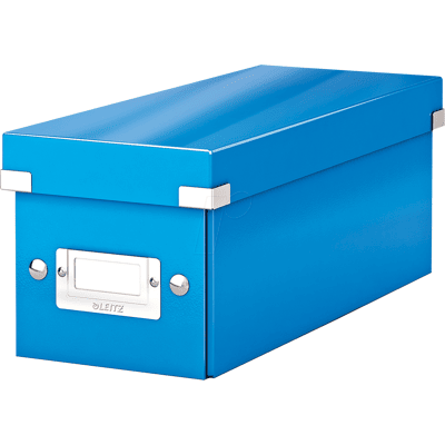 LEITZ 60410036 - Caja de archivo C&S; WOW CD azul LEITZ 60410036 - Caja de archivo C&S; WOW CD azul