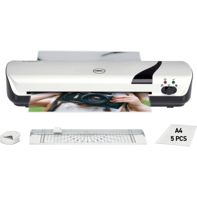 GBC 4410034 - Juego de laminadores, GBC Inspire+, DIN a4, blanco GBC 4410034 - Juego de laminadores, GBC Inspire+, DIN a4, blanco
