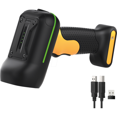 INATECK BCST61SW - Escáner de código de barras, 1D, Bluetooth/Wireless/USB, BCST-61 INATECK BCST61SW - Escáner de código de barras, 1D, Bluetooth/Wireless/USB, BCST-61