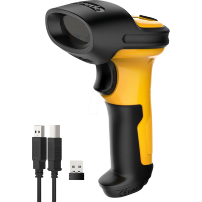 INATECK P6GE - Escáner de código de barras, 1D, USB/Radio, P6 INATECK P6GE - Escáner de código de barras, 1D, USB/Radio, P6