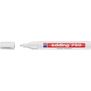 EDDING 750WS - Marcador de pintura, 2,0 - 4,0 mm, blanco EDDING 750WS - Marcador de pintura, 2,0 - 4,0 mm, blanco
