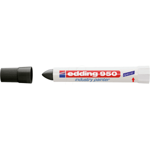 EDDING 950SW - Marcador de pasta industrial, 10,0 mm, negro EDDING 950SW - Marcador de pasta industrial, 10,0 mm, negro