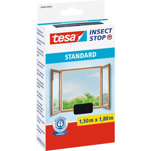 TESA 55680 AN - TESA® tope de insectos, ventana, 1,50 m x 1,80 m, antracita TESA 55680 AN - TESA® tope de insectos, ventana, 1,50 m x 1,80 m, antracita