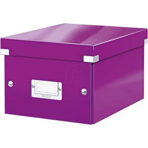 LEITZ 60430062 - Caja de archivo C&S; WOW violeta pequeño LEITZ 60430062 - Caja de archivo C&S; WOW violeta pequeño