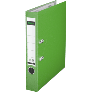 LEITZ 10155050 - Carpeta de calidad PP 180°, a4, 50 mm, verde claro LEITZ 10155050 - Carpeta de calidad PP 180°, a4, 50 mm, verde claro