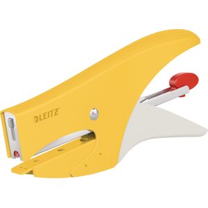 LEITZ 56450019 - Grapadora de alicates, hasta 15 hojas, Cosy, No 10, amarillo LEITZ 56450019 - Grapadora de alicates, hasta 15 hojas, Cosy, No 10, amarillo