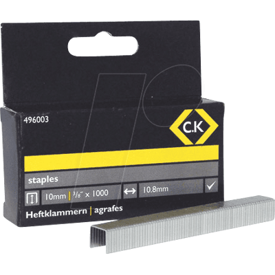 C.K CK 496003 - Grapas, 10 x 10,5 mm C.K CK 496003 - Grapas, 10 x 10,5 mm