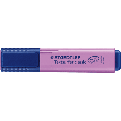 STAEDTLER 364-6 - Iluminador, punta de cuña, púrpura STAEDTLER 364-6 - Iluminador, punta de cuña, púrpura
