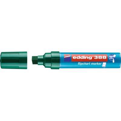 EDDING 388GN - Rotulador para rotafolios, 4,0 - 12,0 mm, verde EDDING 388GN - Rotulador para rotafolios, 4,0 - 12,0 mm, verde
