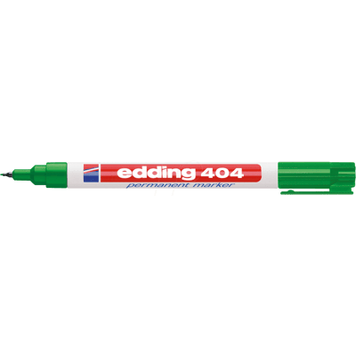 EDDING 404GN - Marcador permanente, 0,75 mm, verde EDDING 404GN - Marcador permanente, 0,75 mm, verde