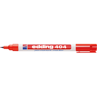 EDDING 404RT - Marcador permanente, 0,75 mm, rojo EDDING 404RT - Marcador permanente, 0,75 mm, rojo