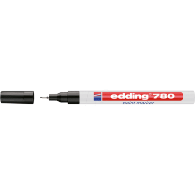 EDDING 780SW - Marcador de pintura, 0,8 mm, negro EDDING 780SW - Marcador de pintura, 0,8 mm, negro