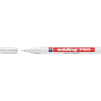 EDDING 780WS - Marcador de pintura, 0,8 mm, blanco EDDING 780WS - Marcador de pintura, 0,8 mm, blanco