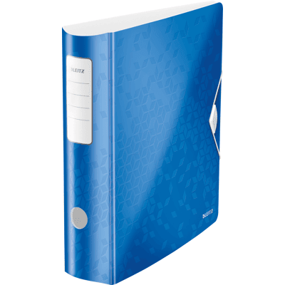 LEITZ 11060036 - Carpeta de calidad 180°, Active WOW, 80 mm, azul LEITZ 11060036 - Carpeta de calidad 180°, Active WOW, 80 mm, azul