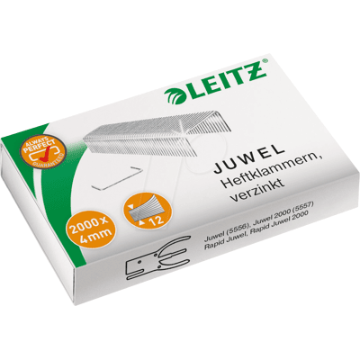 LEITZ 56400000 - Grapas especiales, joya 4 mm LEITZ 56400000 - Grapas especiales, joya 4 mm